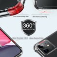 thumbnail image 2 of Coque Souple Anti-Chute TPU Transparent, Remplacement pour iPhone 12/12 Pro, 2 of 8