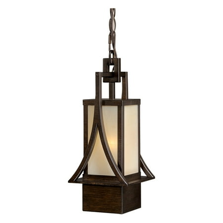 Venetian One Light Pendant - Outdoor Pendant 1 Light Fixtures With Venetian Bronze Finish Steel Material Medium 6