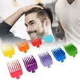 thumbnail image 3 of Conjunto de 10 Guías Profesionales Fugacal de Corte de Peines de Plástico de colores 10 tamaños, 3 of 6