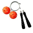 thumbnail image 2 of Cuerda de acero para saltar con doble propósito para niños, estudiantes, adultos y mujeres, entrenamiento profesional para reducir la grasa, para carreras, 2 of 2