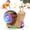 Brown, variant on SQDWYGUO Baby Toddler Infant Luminous Snail Toy, Electric Tummy Time Toys Crawling Snail Musical Toys with Light-up Music, Light-Up Walking Dancing Moving Interactive Sensory Toy,Green
