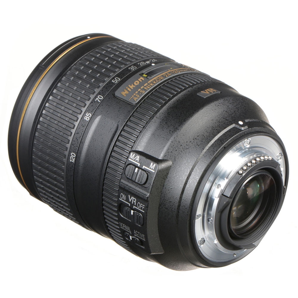Nikon AFS NIKKOR 24-120mm ED VR (良品） Nikon AF-S NIKKOR 24-120mm f/4G ED VR Lens - 2193 - Walmart.com