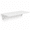 White-40'' x 20'', variant on Laundry Folding Table 40'' X 20'' Wooden Wall Mount Desk For Clothes White Length