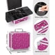 thumbnail image 5 of Bolsa de Maquillaje Relavel con Espejo LED Estuche de Viaje Rosa Fucsia, 5 of 8