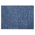 thumbnail image 2 of Addison Rugs Chantille Indoor/Outdoor Transitional Circles Navy Washable Rectangle Rug, 1'8" x 2'6", 2 of 6