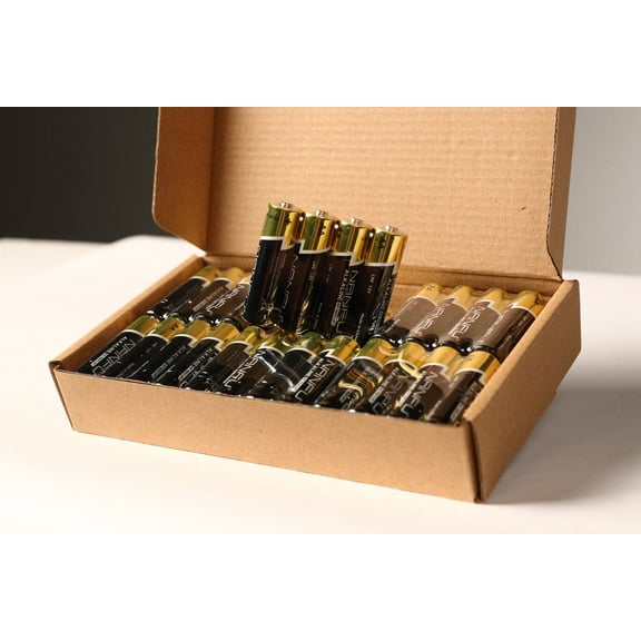 Nanfu 1.5V Alkaline AA Batteries Lot of 48 Pack Total