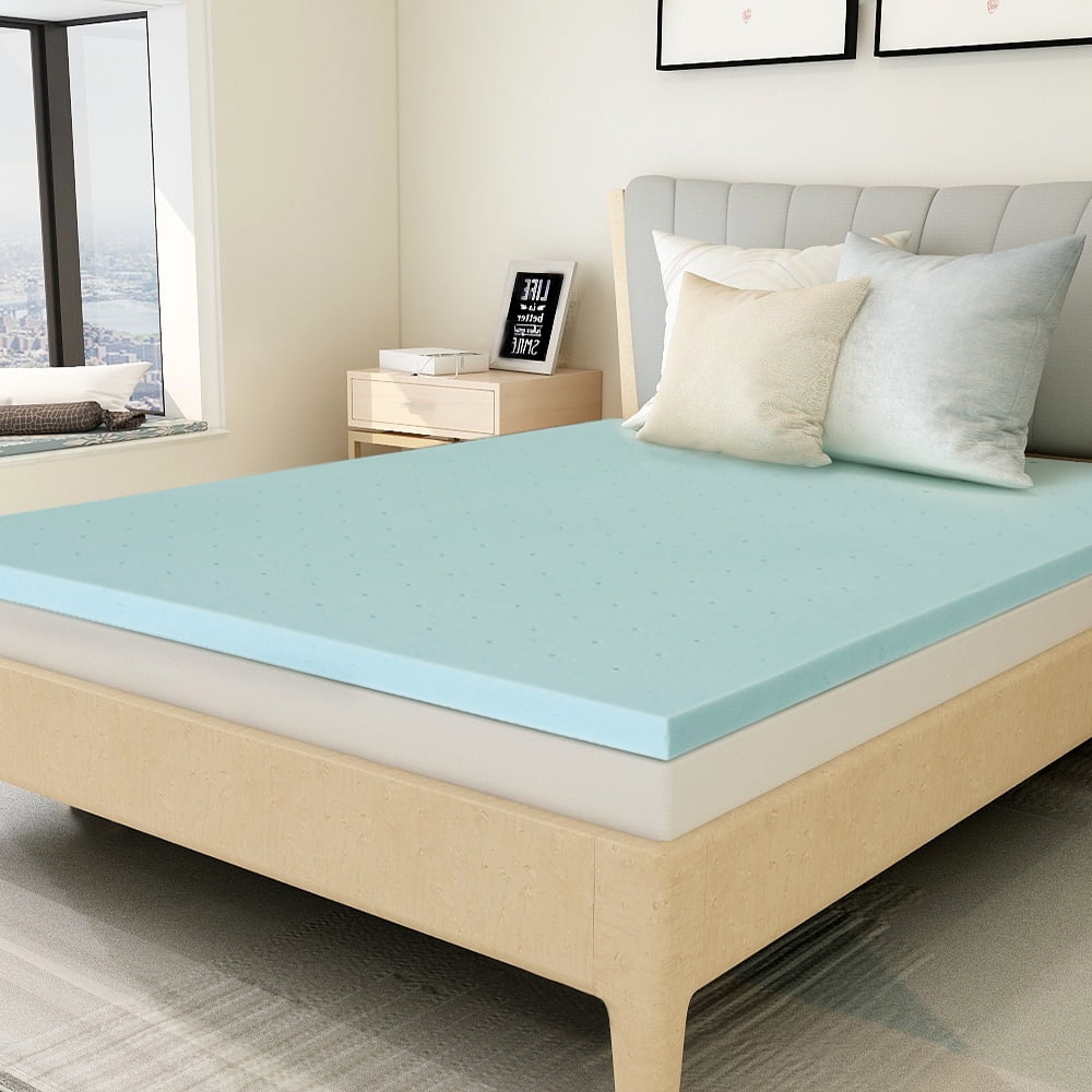 Mattress Topper,1.5 inch Gel Memory Foam Mattress Topper,Twin Walmart