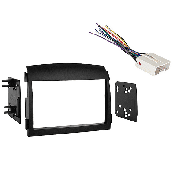 Fits Hyundai Sonata 2006-2008 Double Din Harness Radio Install Dash Kit