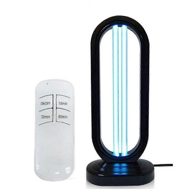 Haloclean UV, Multi-Function Haloclean, Cleans the Bedroom & Provides Lighting for Home School Black