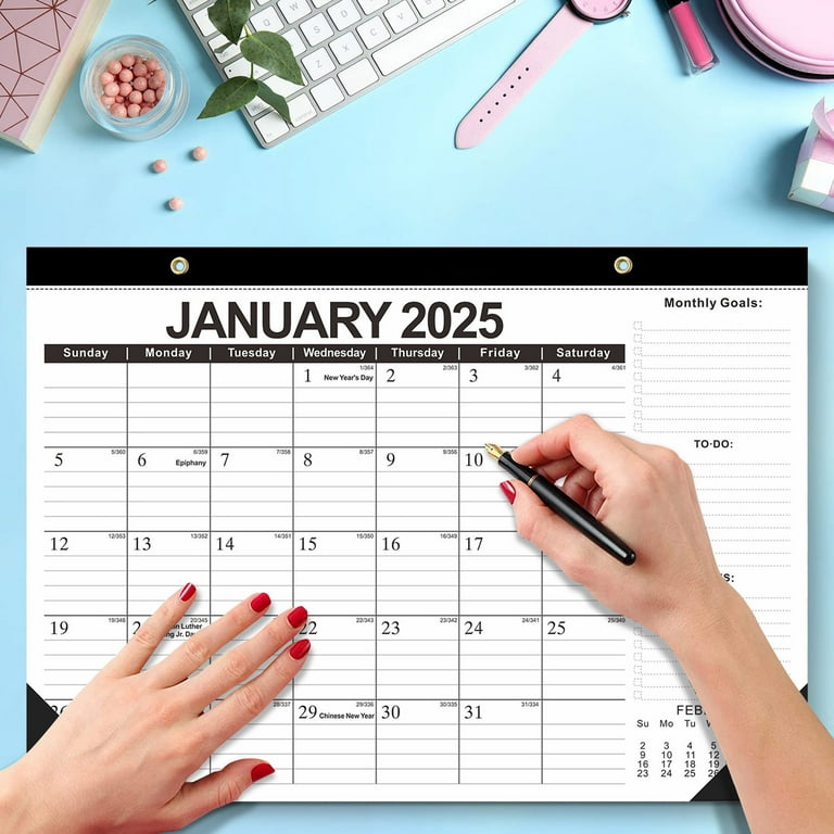 sdjma-calendar-2025-2026-desk-calendar-2025-2026-jan-2025-jun-2025-18-monthly-2025-2026-desk-wall-calendar-16-9-x-12-with-corner-protectors-ruled-blocks-a-walmart-com