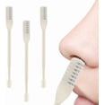 thumbnail image 1 of 2025 New 2-in-1 Nasal Hair Cutter with Ear Picker Beige 3PCS, 1 of 7