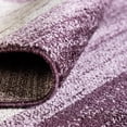 thumbnail image 2 of Unique Loom Del Mar Collection Area Rug-Transitional Inspired with Modern Contemporary Design, 6' 0 x 6' 0 Round, Purple/Beige, 2 of 4