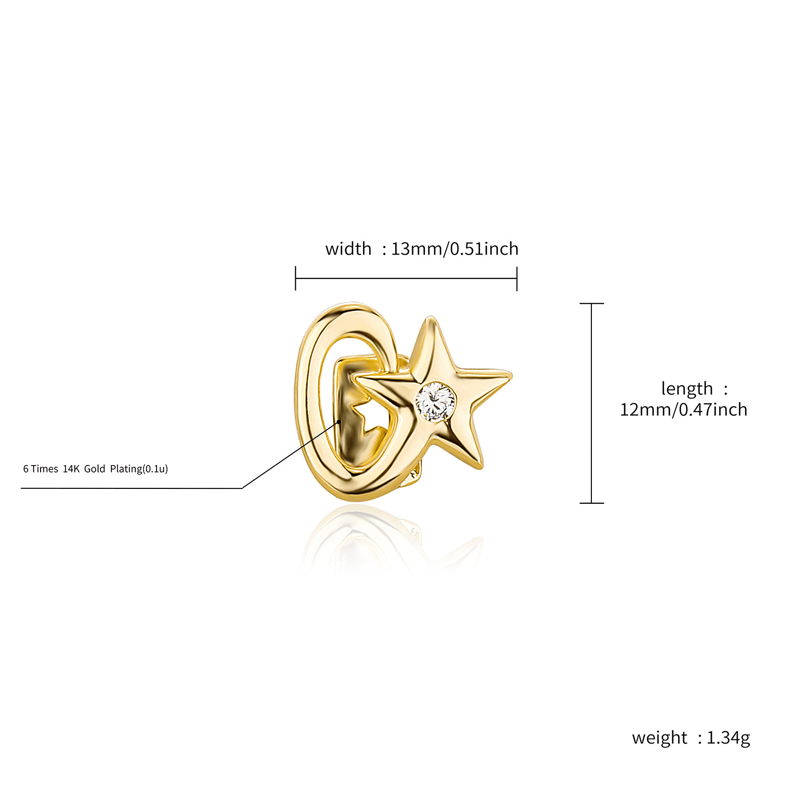 4PCS Gold & Silver Hip Hop Grillz Set, Iced-Out Design with Cubic Zirconia, Removable Party Rapper Teeth Jewelry for Men and Women