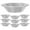 Silver, variant on HONMEET Aluminum Alloy Tart Mold Cups Baking Molds for Individual Desserts and Pastries
