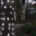 thumbnail image 4 of StretchNet Pro Expandable Christmas Net Lights, Tree Wrap Lights - Trunk Wrap Lights, Column Christmas Lights - Column Wrap Lights (50 Lights, 20" x 45" Net, Cool White Trunk Wrap Lights, Brown Wire), 4 of 7
