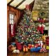thumbnail image 1 of HOMFUN-Bordado de diamantes completo "Árbol de Navidad", pintura de diamantes, patrones de punto de cruz, diamantes de imitación sin terminar, decoración del hogar, 1 of 4