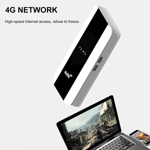 M10 4G Mobile Hotspot LED Indicator Mini Router 10-User Share for Outdoor Travel