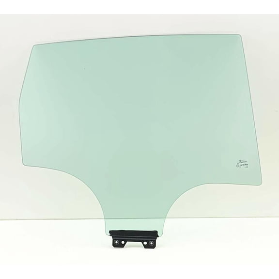 Passenger Right Side Rear Door Window Door Glass Compatible with Ford C-MAX 2013-2018 Models