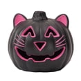 thumbnail image 2 of Dserhfy Halloween Pumpkin Lantern Light Up Pumpkin Ornament with Spooky Curved Face for Halloween Party Indoor Outdoor Decor, 2 of 8