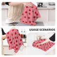 thumbnail image 3 of Sikiie Strawberries Waffle Weave Kitchen Dish Cloth,Super Absorbent Kitchen Dish Towels 16*26 Inches for Dish Rags Washing Dishes, Drying Dishes, 3 of 7