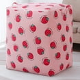thumbnail image 5 of bolsa de almacenamiento,Cesto de ropa sucia independiente con tapa, bolsa de almacenamiento de ropa con cremallera plegable con asas - 50 * 40 * 50 cm Adepaton BST2002189-1, 5 of 5