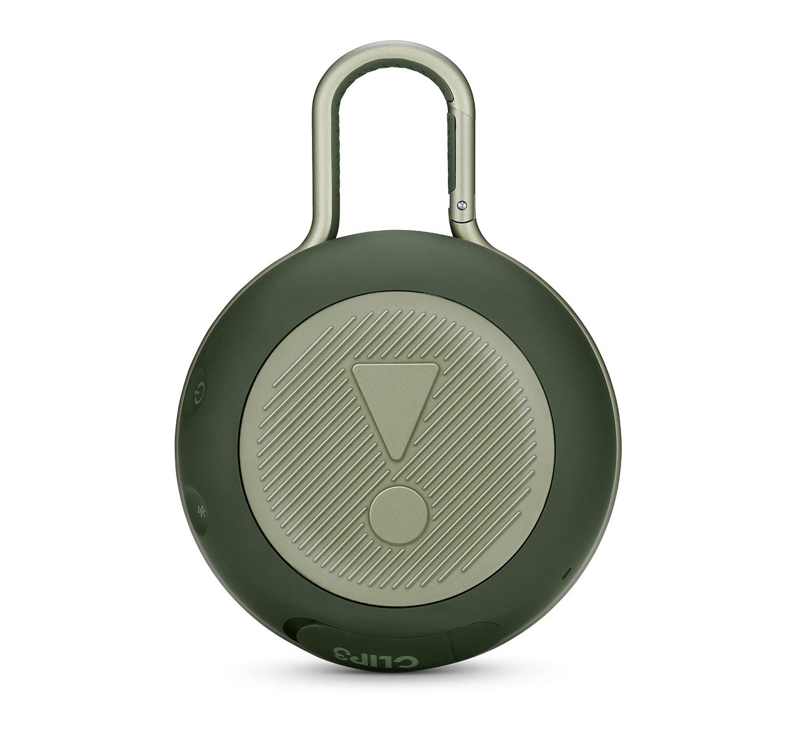 JBL Clip 3 Portable Bluetooth Speaker with Carabiner - Green - image 3 of 4