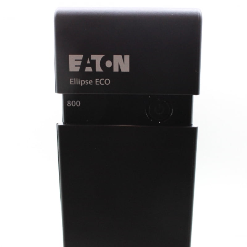 Eaton Ellipse ECO UPS USB IEC, 800 VA, 500 W, Input: C14, Outputs: (3) C13, (1) C13 surge only, Tower