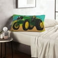 thumbnail image 6 of Sikiie farmer working with tractor at field Print Plush Pillow Cover, Wrinkle-proof and Stain-resistant Pillow Protector without Pillow Core, Home Decoration-20"x30", 6 of 6