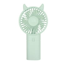 VerPetridure Pocket Handheld Fan Portable Mini Battery Fan Gift Fan Green Portable Mini Fan Silent Fan Electric Hand Fan Handheld Battery Operated