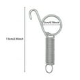 thumbnail image 3 of Binwennn U Shaped Bracket Large Wire Cage Clips Sturdy Galvanized Cage Clips Portable Large J Clips For Wire Cages Spring Cage Door Hook For Bird Cage Accessories, 3 of 4