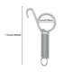 thumbnail image 3 of Alambre de la jaula Clips robusto galvanizado jaula Clips portátil grande J para jaulas de alambre de primavera puerta de la jaula gancho para jaula de pájaros Accesorios, 3 of 4