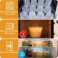 thumbnail image 4 of Juego de 60 Contenedores para Alimentos y Preparación de Comidas (Meal Prep), Toppers de Plástico Reutilizables, 3 Tamaños (32/16/8 oz), Aptos para Microondas y Congelador, Sin BPA, 4 of 8