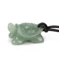 thumbnail image 2 of Colgante Bling Bling Cristal Tallado Natural Tortuga Verde, 2 of 12