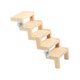 thumbnail image 5 of Escalera para pájaros, escalera para pájaros, gimnasio de ejercicios, escalera para escalar, juguete para loros 18 x 93 x 53 cm, 5 of 9