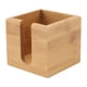 thumbnail image 2 of Caja de pañuelos con textura de madera de bambú, organización de almacenamiento de papel rectangular para cocina y oficina, 2 of 8
