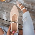 thumbnail image 2 of YOUYEDIAN Flat Shoes for Women Dress Non Slip Slip on Mary Jane Shoes Spring Fall Work Walking Shoes Trendy Closed Toe Orthopedic Shoes (Beige), 2 of 5