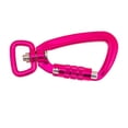 thumbnail image 3 of Al Auto Bloqueo perfecl Carabiner Keychain Escalada Gancho Max Carga 500KG roja, 3 of 6