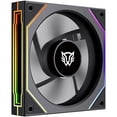 thumbnail image 1 of Ventilador Gamer BALAM RUSH EOLOX LINK EXL95 120mm ARGB Diseño Cuadrado PWM 4 Pin 1800RPM negro, 1 of 6