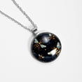 thumbnail image 4 of Honeybee Stunning Glass Circular Pendant Necklace - Women's Necklaces, 4 of 5