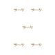 thumbnail image 2 of Jumpingount Anillo para pezones con barra, accesorio de moda, accesorios de joyería, decoración corporal atractiva para mujeres, Suck-It de oro Oro rosa chúpalo 5piezas, 2 of 6