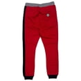 thumbnail image 2 of Ecko Unltd Men's Sweatpants Colorblock Puff Print Fleece Jogger (Medium, Grey/Red/Black), 2 of 4