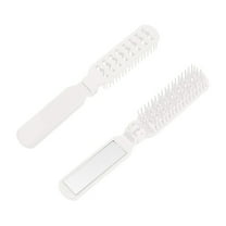 Foldable Hair Brush Travel Comb Compact Hair Brush for Thick Curly Hair Portable for Adults and Kids for Hair Care