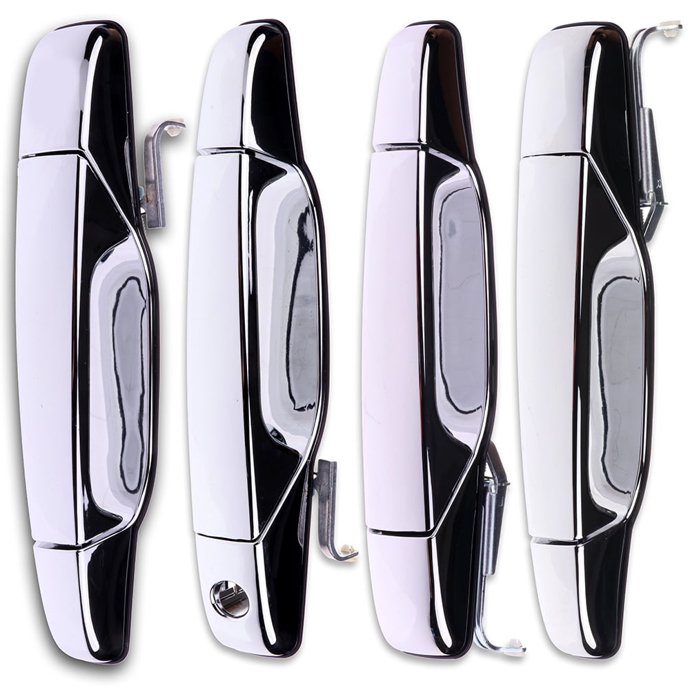 CCIYU Door Handles Chrome tahoe handles Exterior Front Rear Driver