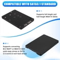 thumbnail image 5 of Adaptador Serie NGFF A MSATA A SATA3.0 Caja Adaptadora 2 en 1 de Doble Propósito Placas Secundarias Internas y Externas, 5 of 5