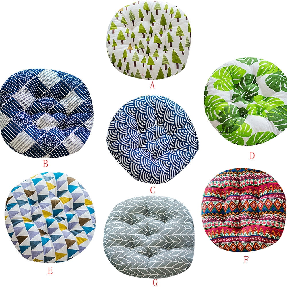 JilgTeok 2 Packs Outdoor Indoor Seat Cushion Pad 16x16 Inch Soft Comfortable Pearl Fabric Chair Sofa Cushion for Garden Patio Home Kitchen Office