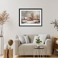 thumbnail image 4 of Historic Framed Print, Winter in the country: a cold morning - 3, 17-7/8" x 21-7/8", 4 of 9