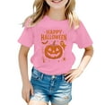thumbnail image 4 of Byoo Halloween Pumpkin T-Shirt for Boys Short Sleeve Round Neck T Shirt Cotton Tee Top, 4 of 4