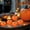 Orange, variant on LmnLft Halloween Small Foam Pumpkin Ornaments, Artificial Decorative Pumpkins for Autumn Table Centerpieces and Holiday Display