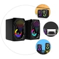 thumbnail image 3 of 1 Pair USB Computer Speaker Professional Computer Speaker Small Computer Speaker (Random Style), 3 of 6