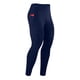thumbnail image 5 of Pantalones de yoga largos para hombre, de color liso, de cintura alta, con bolsillos, ajustados, para correr, cálidos, de nailon, 5 of 5